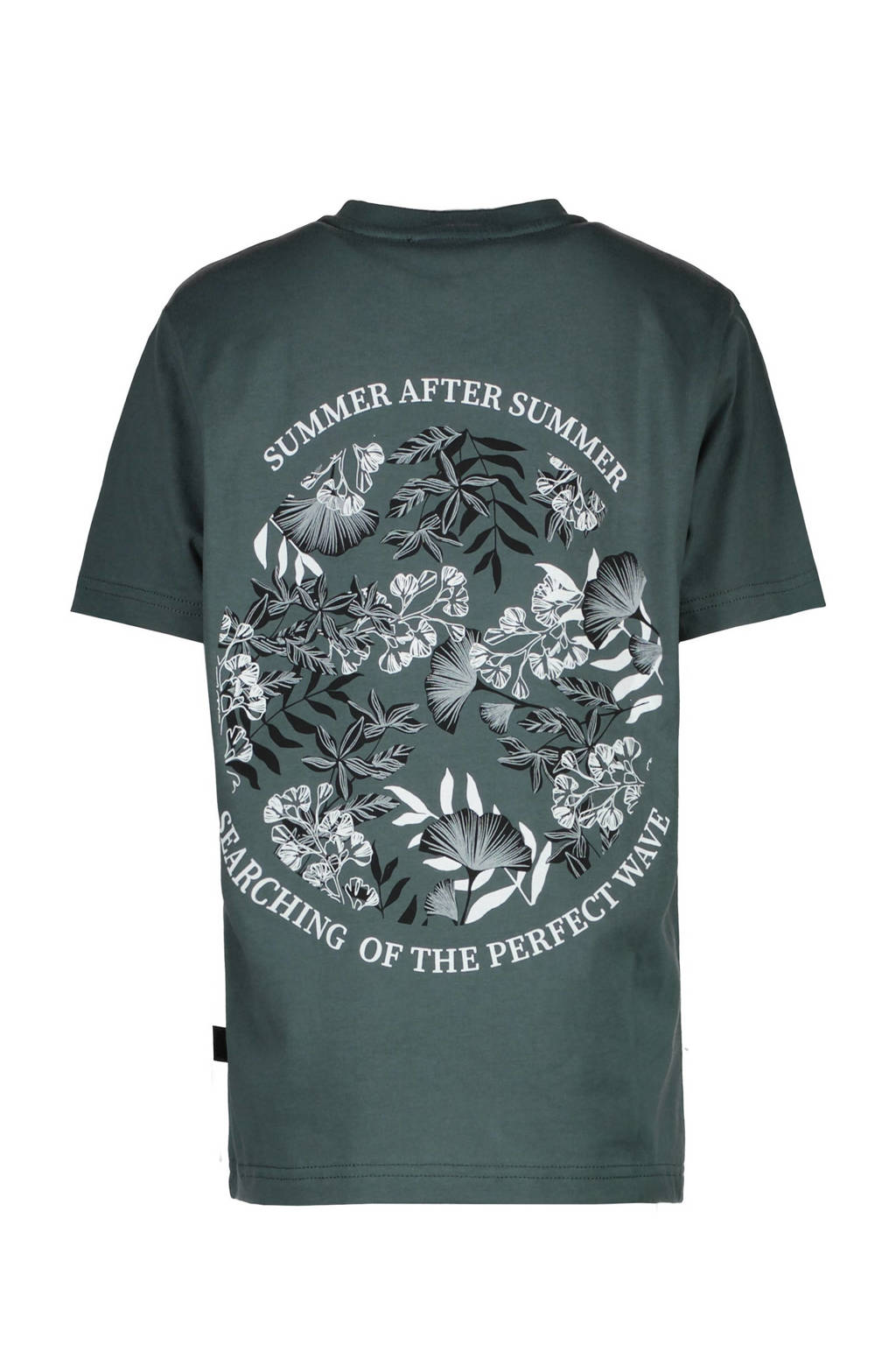 Cars T-shirt SHADE met backprint mosgroen