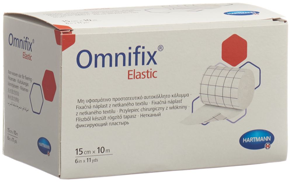 Omnifix Fixationsvlies 15cmx10m elastic weiss 1 Stk