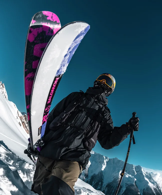 QST X  Freeride-Ski Unisex Black/ShockingPink/LunarRock