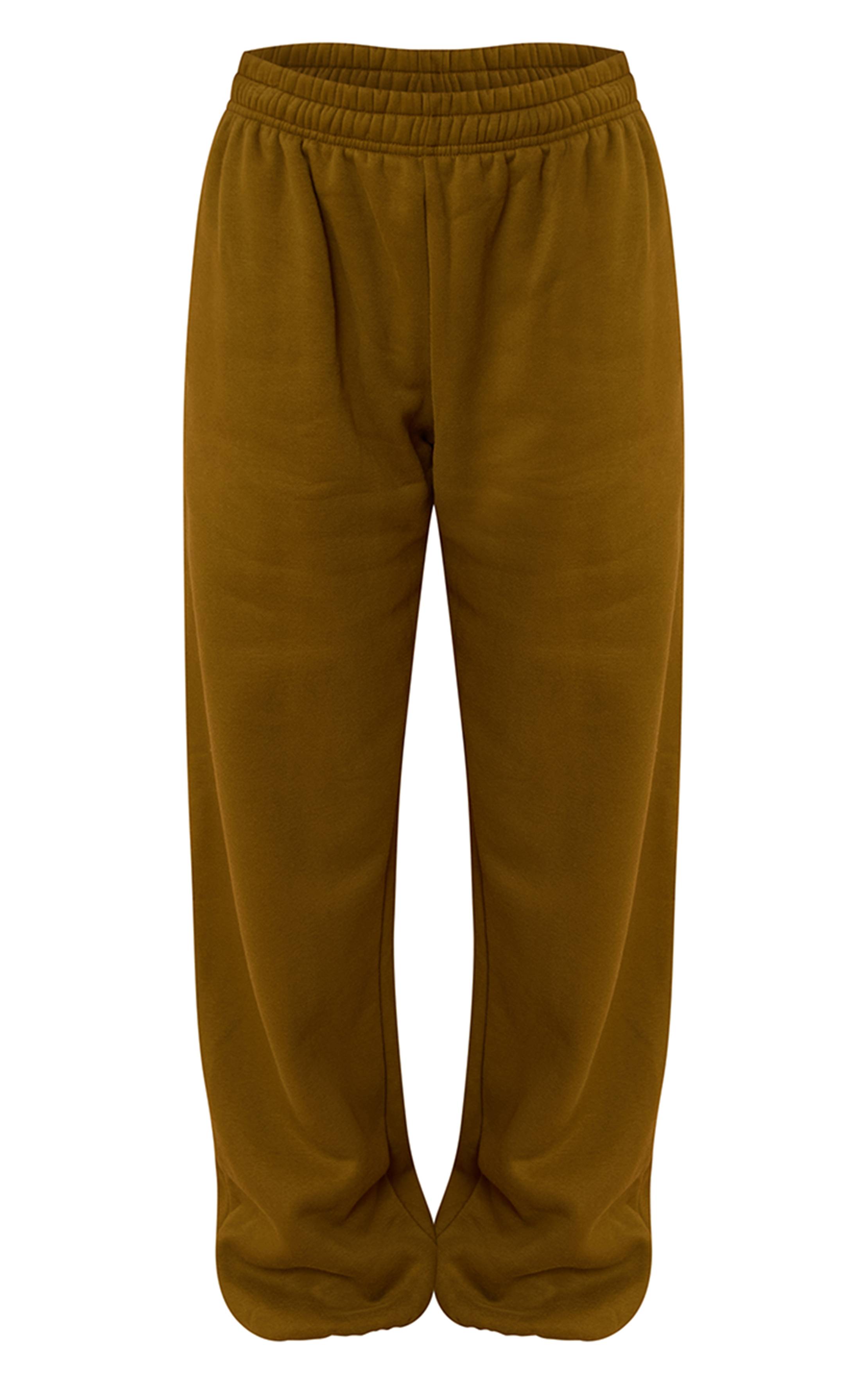 Vert Olive Pantalon De Jogging À Revers