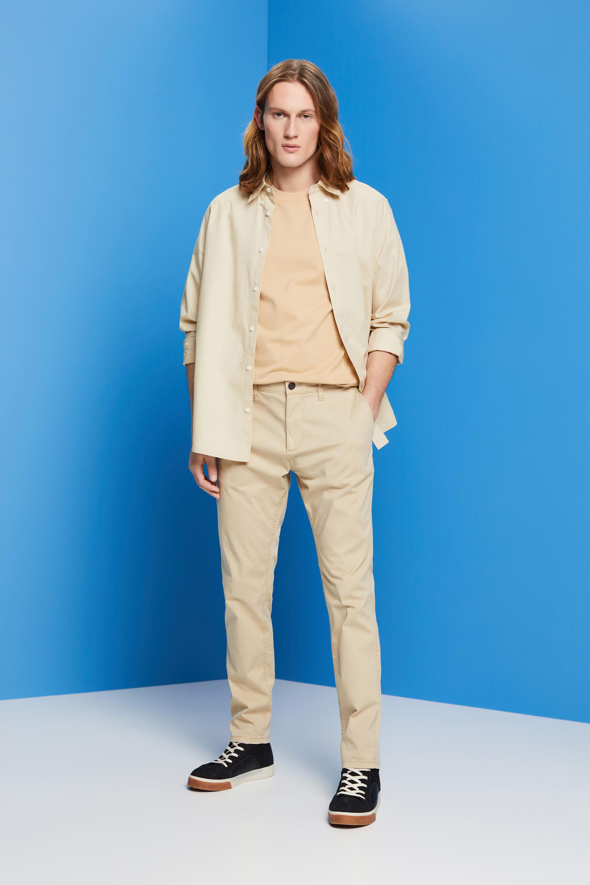 Chino stretch en coton