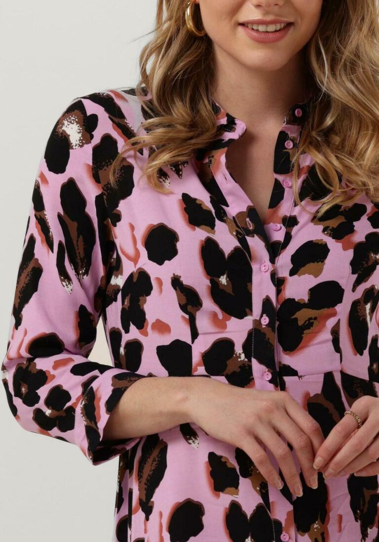 Y.A.S. roze y.a.s. maxi jurk yassavanna long shirt dress