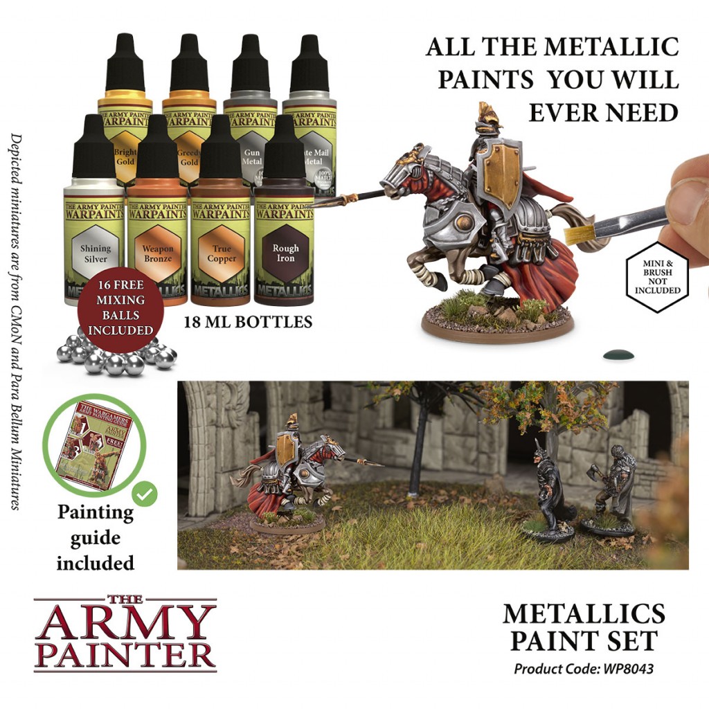 Army Painter - Warpaints Metallics Paint Set