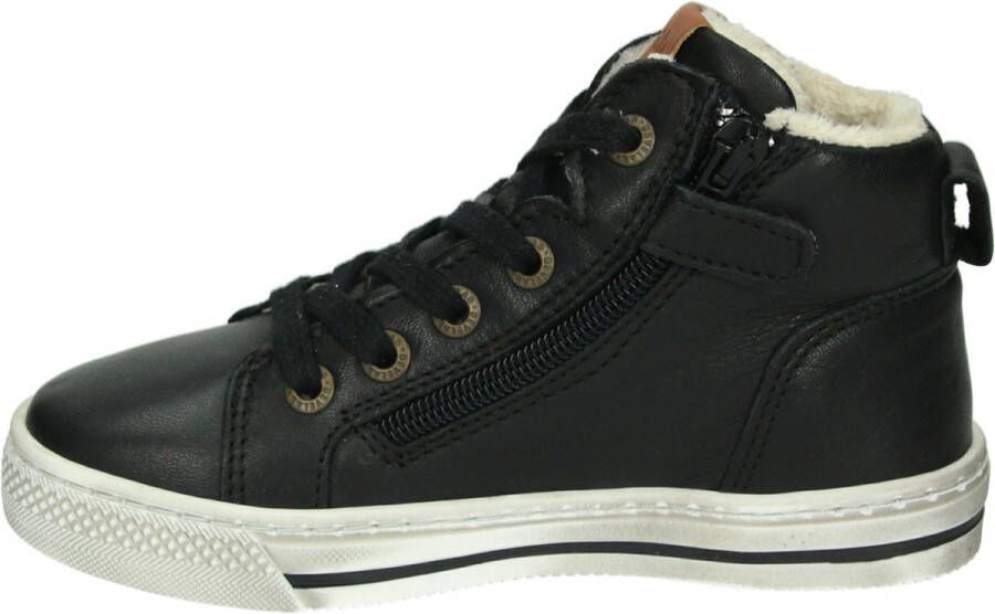 Develab 45667~~~~~~~~~~~~~~~~~~~~~~~~~ JongensHalf-hoogKindersneakers Zwart