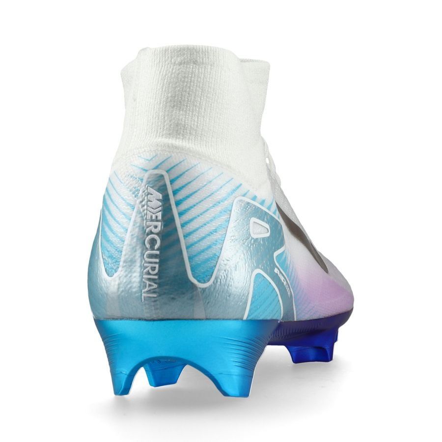 Nike Air Zoom Mercurial Superfly 10 Elite FG Chromatic - Blanc/Multicolor