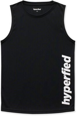 Hyperfied Bounce Tank Top 3-pack, Black/Grey Melange/White