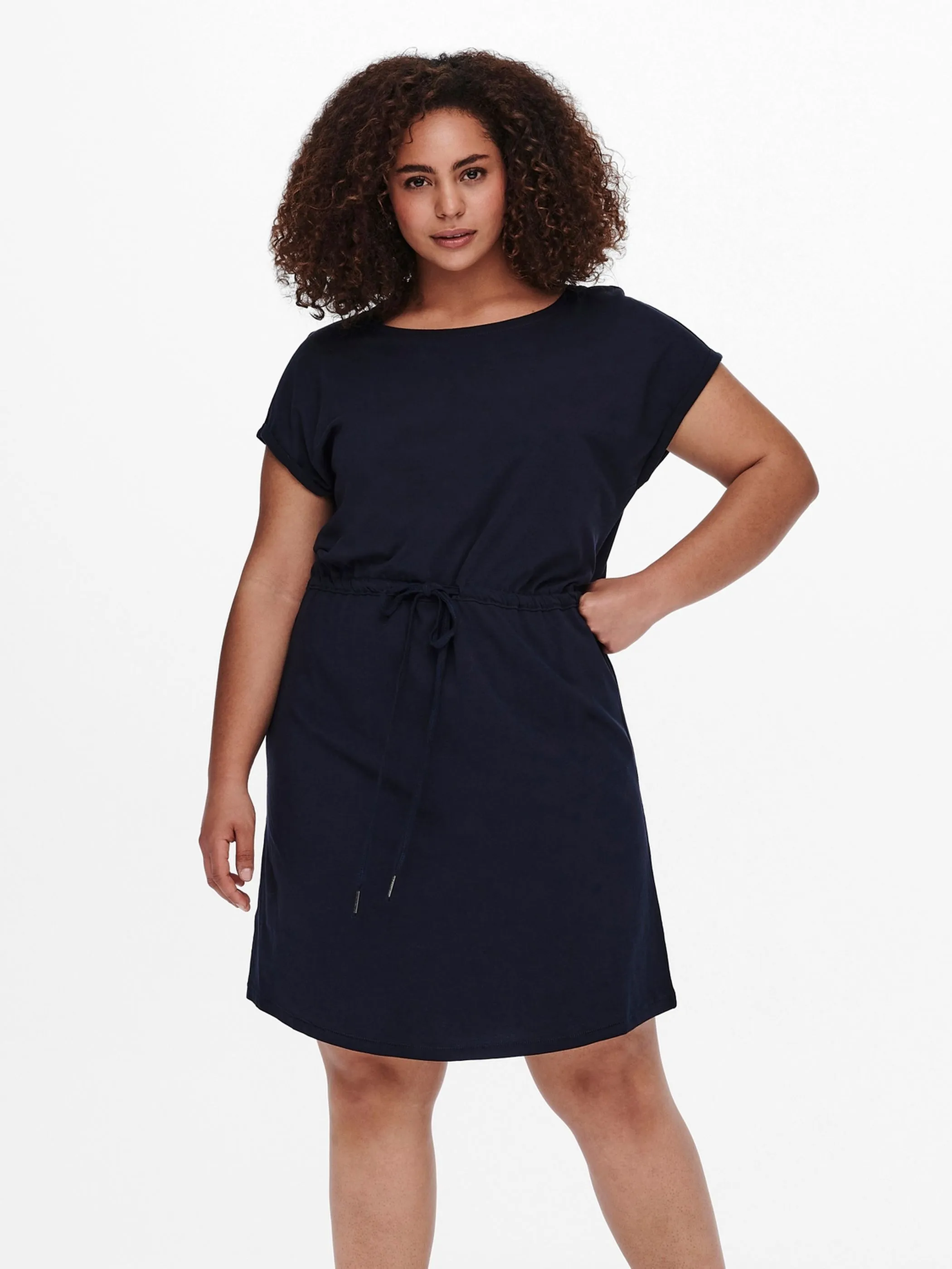 Only Carmakoma CARAPRIL SS KNEE DRESSKleid