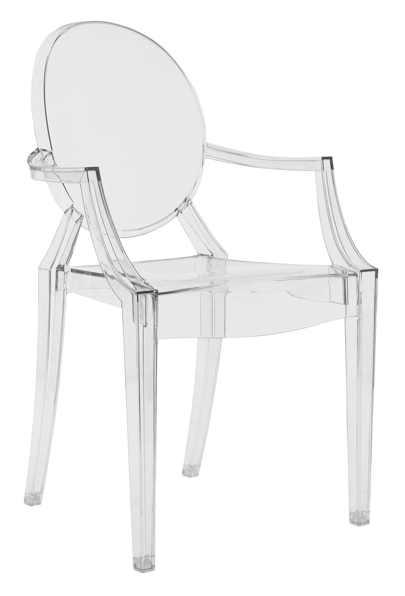LOUIS GHOST - Fauteuil empilable | Transparent