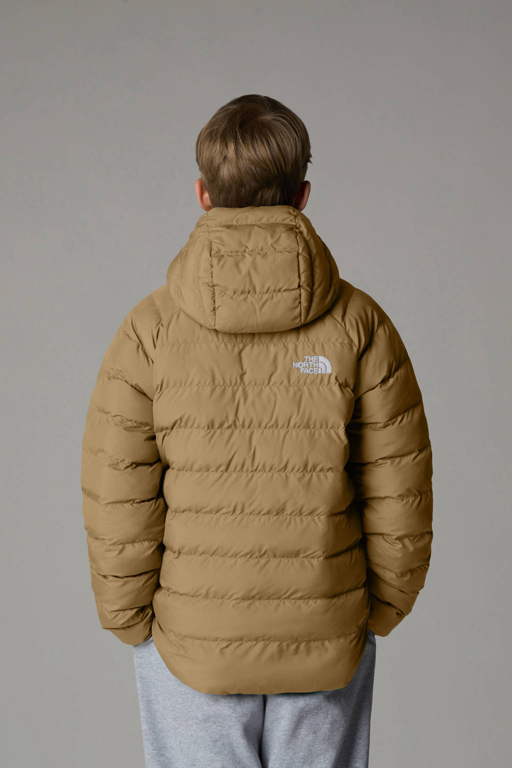 The North Face reversible jas Perrito beige/bruin