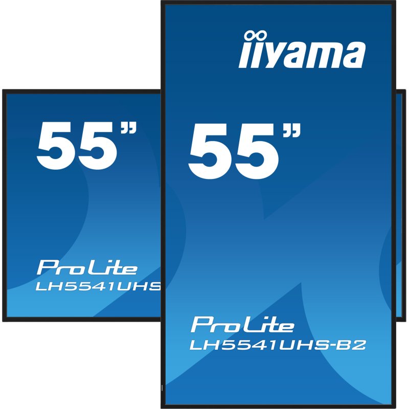 iiyama LH5541UHS-B2 Écran d'affichage dynamique En forme de kiosk 138,7 cm (54.6