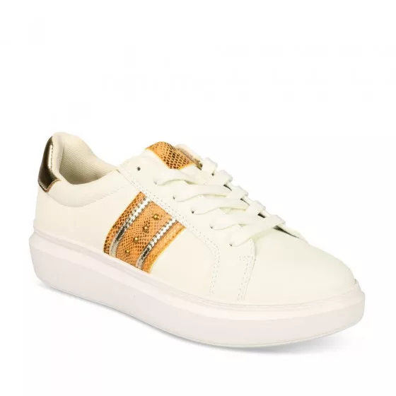 Baskets BLANC ACTIVE FASHION