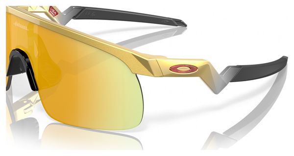 Lunettes Enfant Oakley Resistor Patrick Mahomes II Gold Prizm 24K / Ref : OJ9010-0823