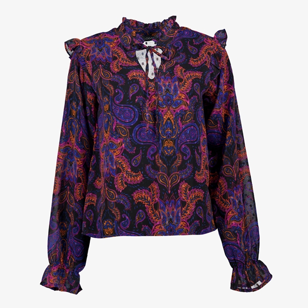 TwoDay dames blouse met paisley print
