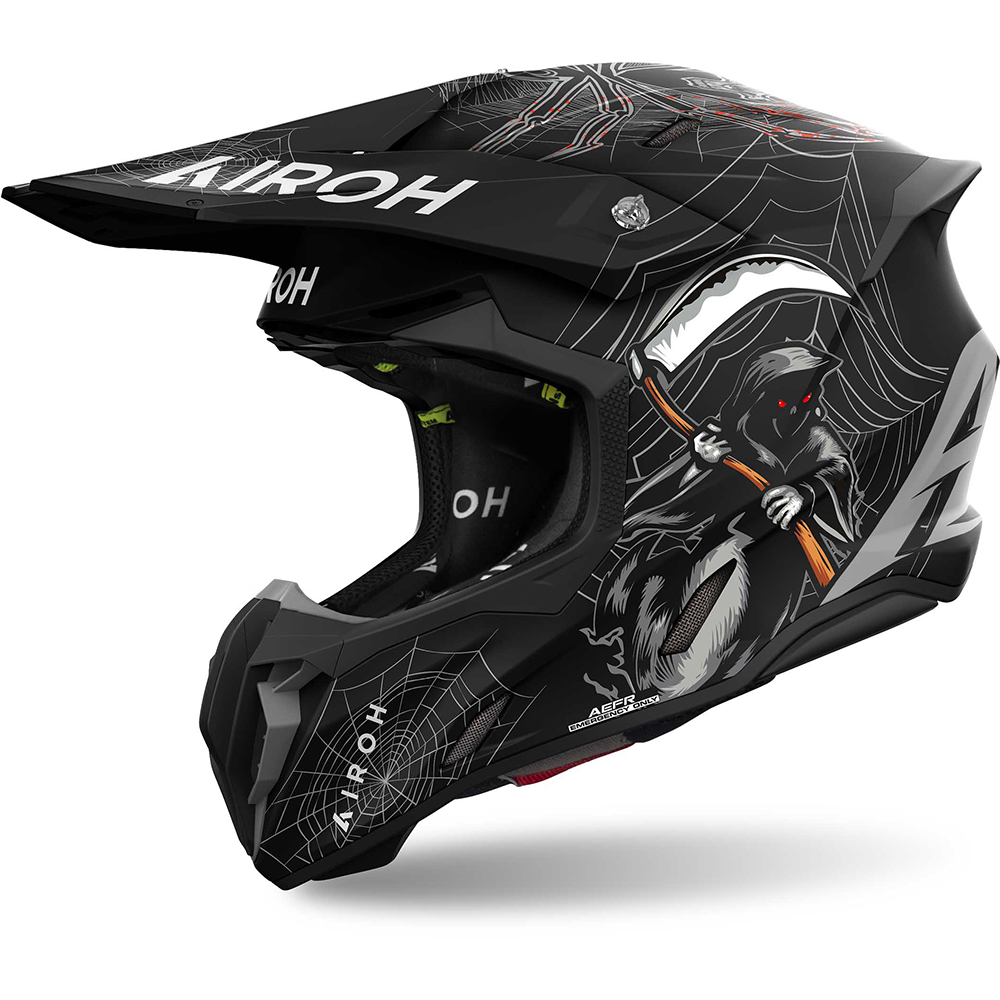 Airoh - Casque Twist 3 Arcade Noir / Gris / Mat