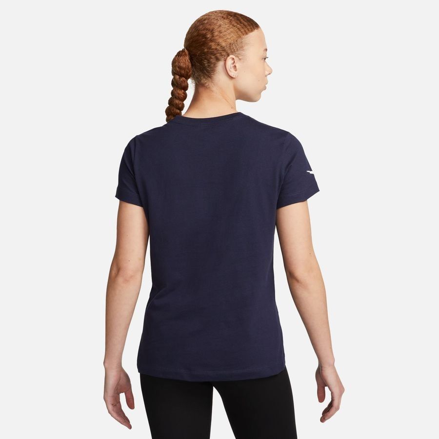 Nike T-Shirt Park 20 - Bleu Foncé/Blanc Femme