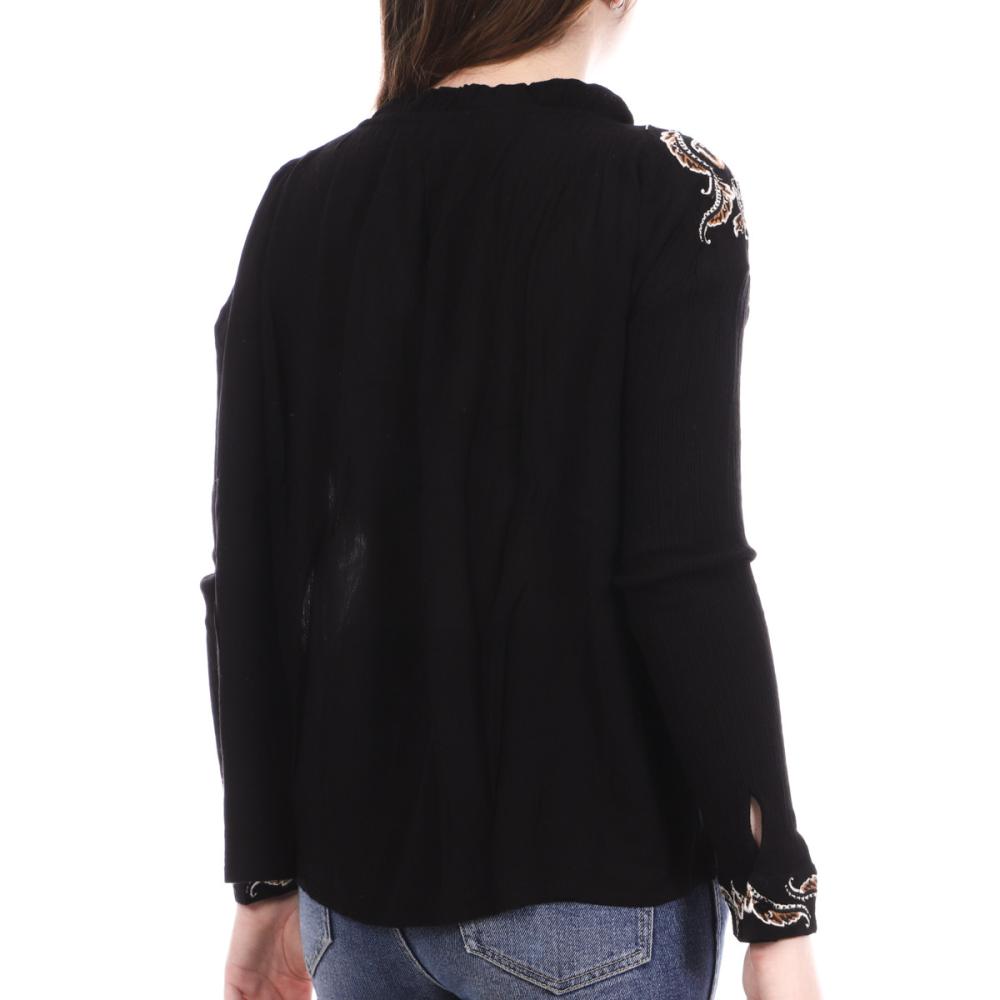 Les Tropéziennes Blouse Noir Femme Les Tropéziennes Dormelle