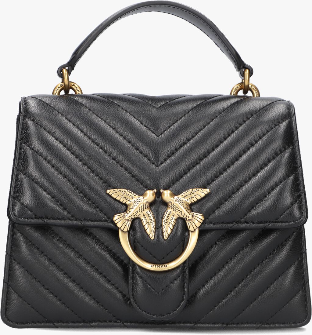 PINKO zwarte pinko handtas love one top handle mini