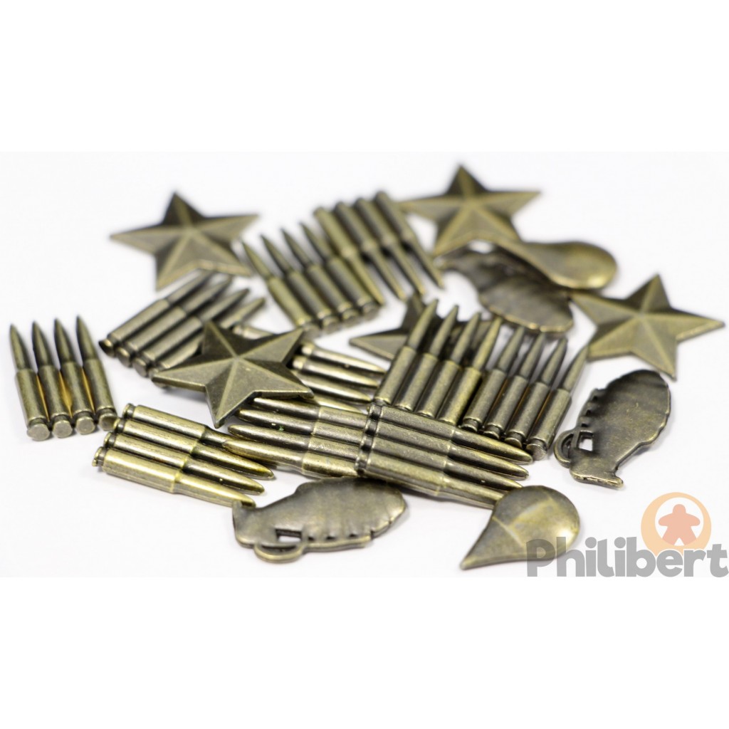 Warfighter World War II Series: Metal Tokens Expansion