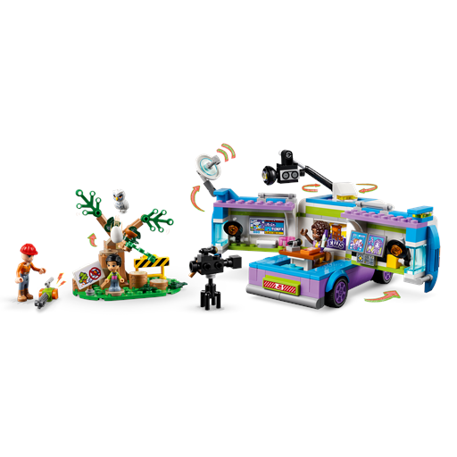 LEGO Friends Reportagevogn - 41749