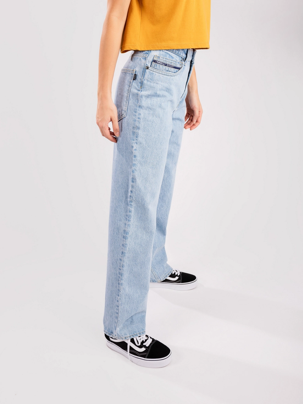 REELL Betty Baggy Jeans origin light blue