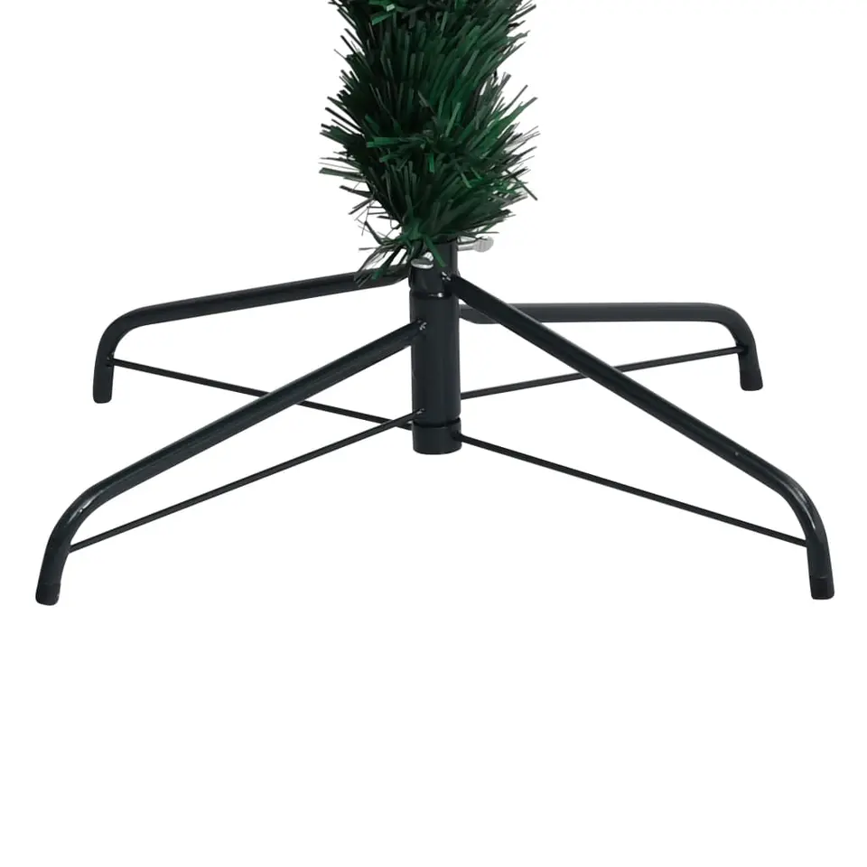 vidaXL Kunstkerstboom met standaard 240 cm glasvezel groen