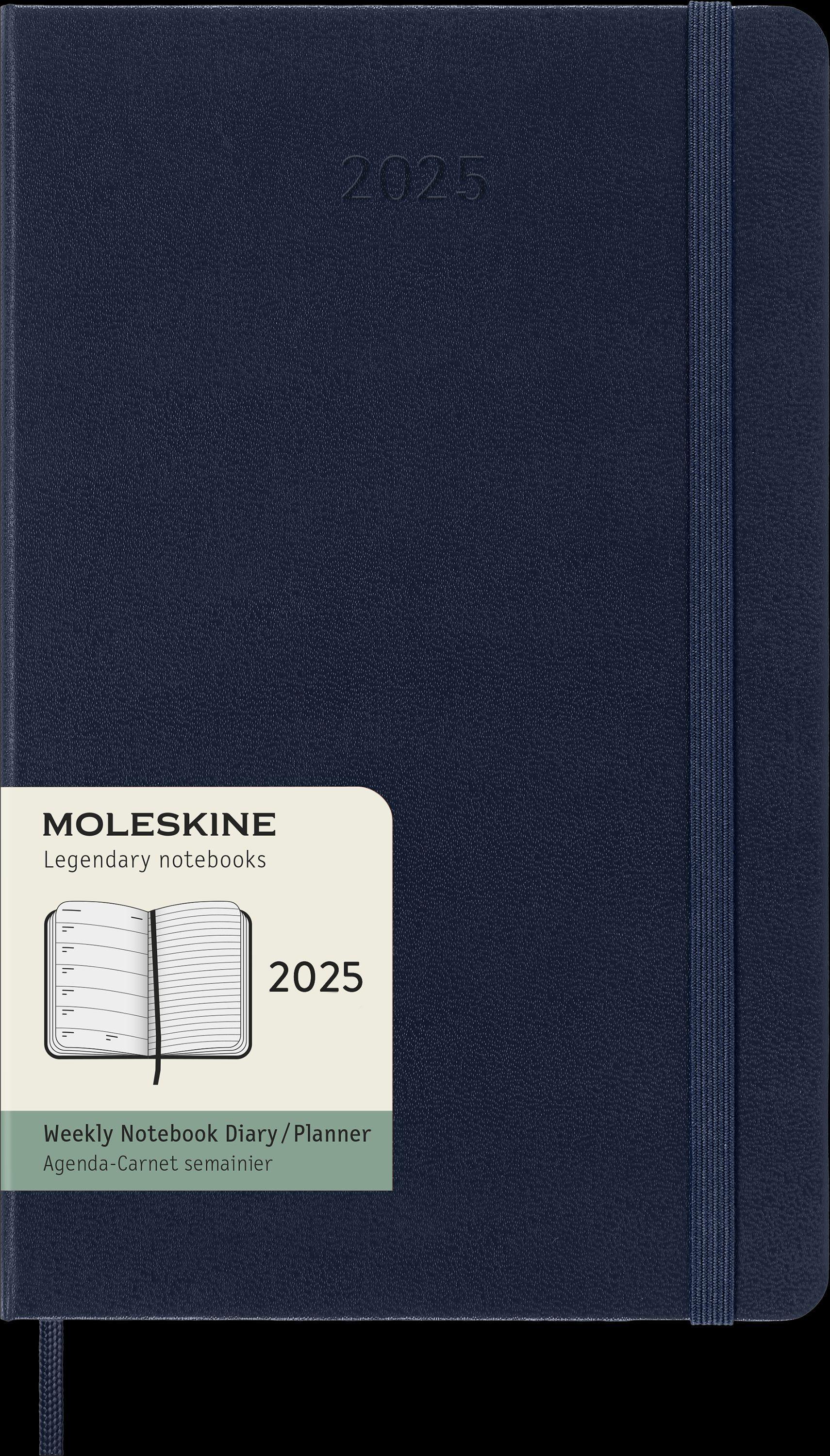 Moleskine 12 Monate Wochen Notizkalender 2025, Large/A5