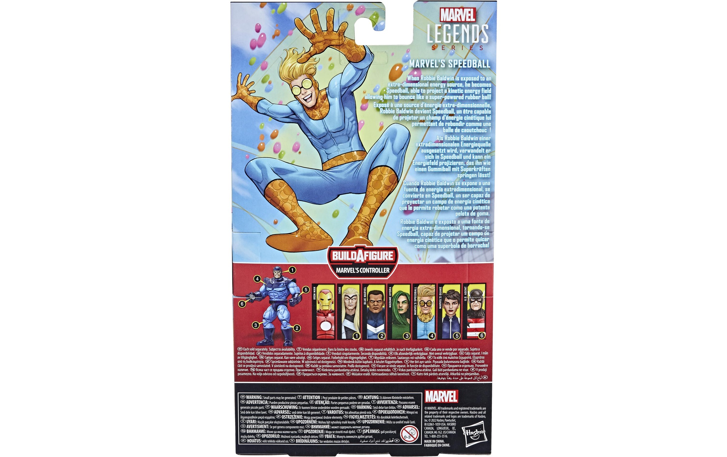 MARVEL Actionfigur »LEGENDS SPEEDBALL«