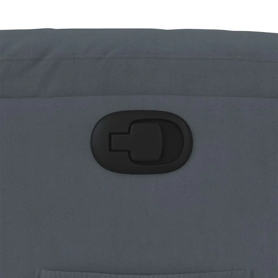 vidaXL - Fauteuil - Grijs - Fluweel