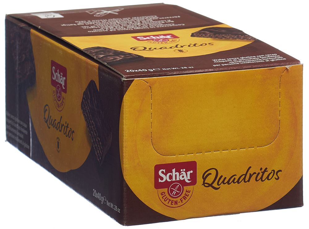 SCHAER Quadritos glutenfrei 40 g