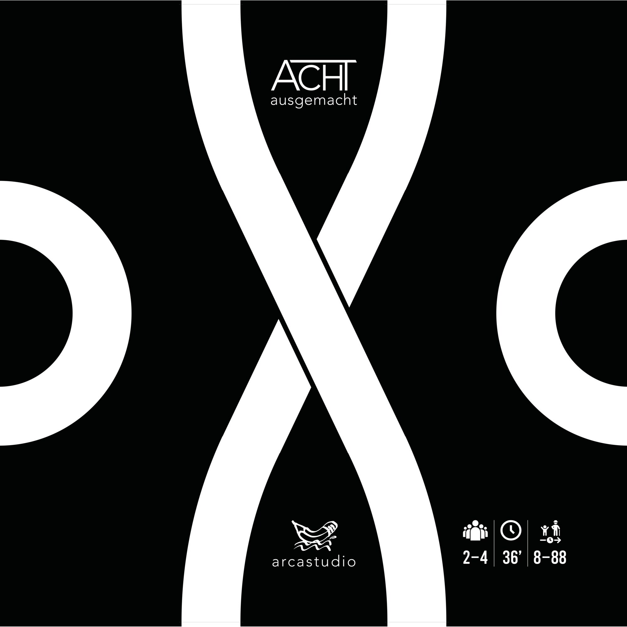 Asmodee Brettspiel ACHT: ausgemacht