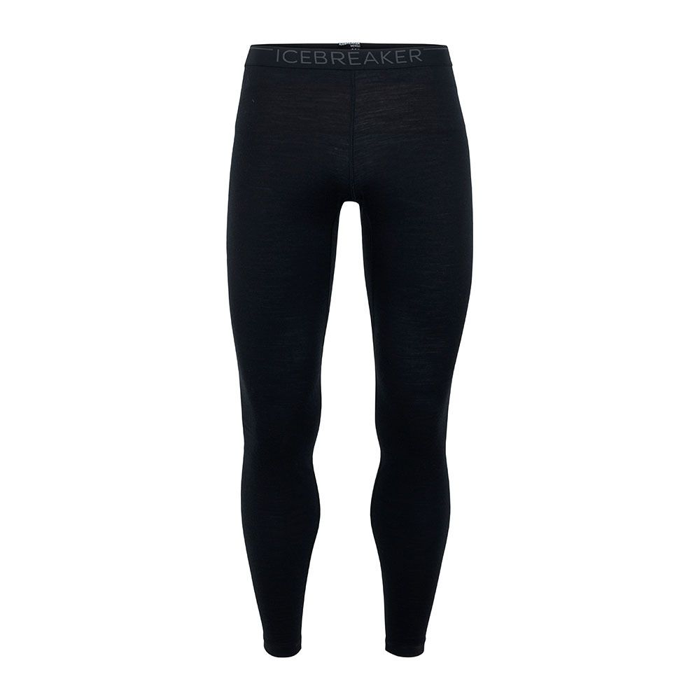 Icebreaker 200 OASIS MERINO - Sous-couche Homme black