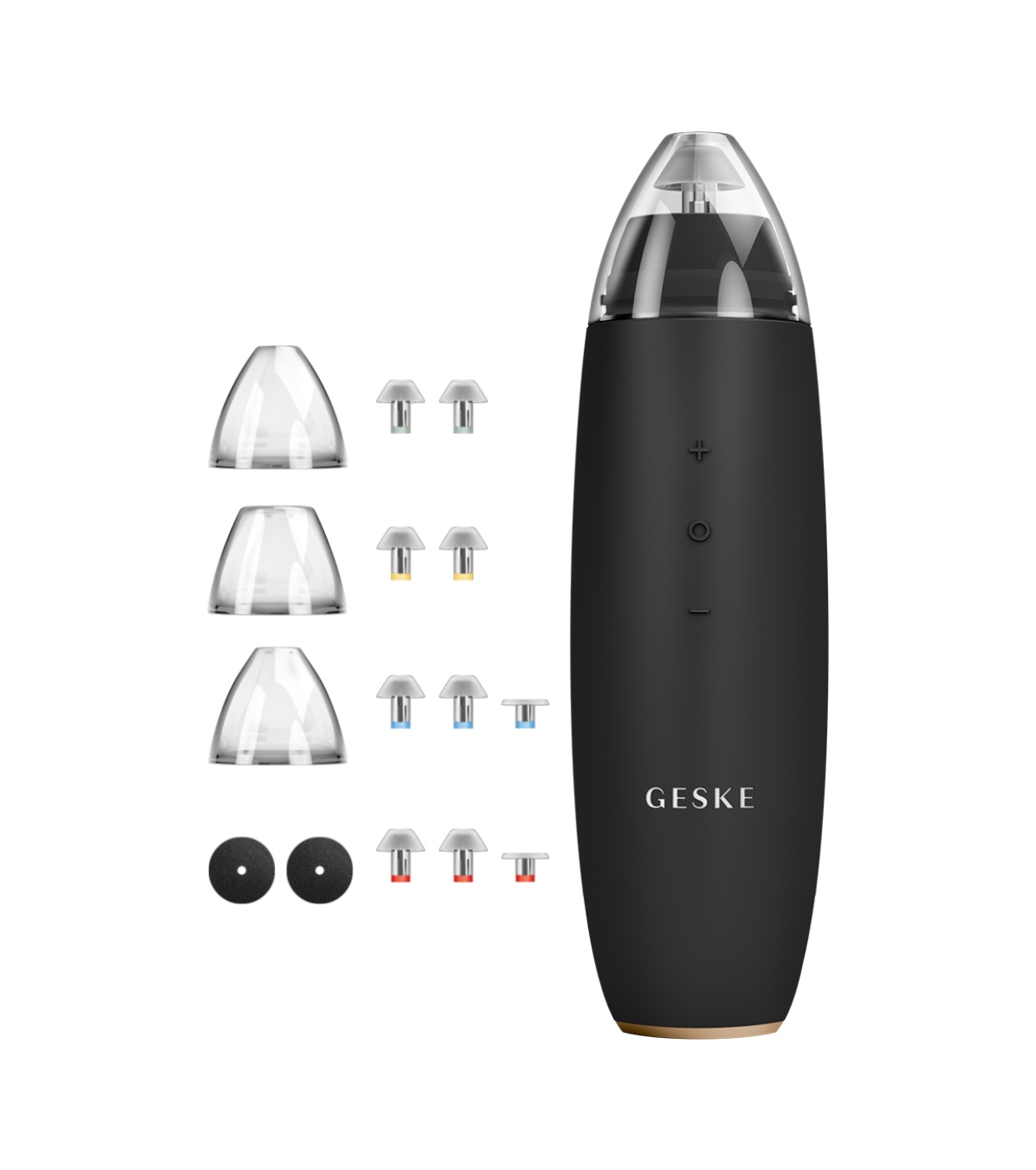 GESKE - Limpador MicroDermabrasion Blackhead Remover 7 in 1 - Black