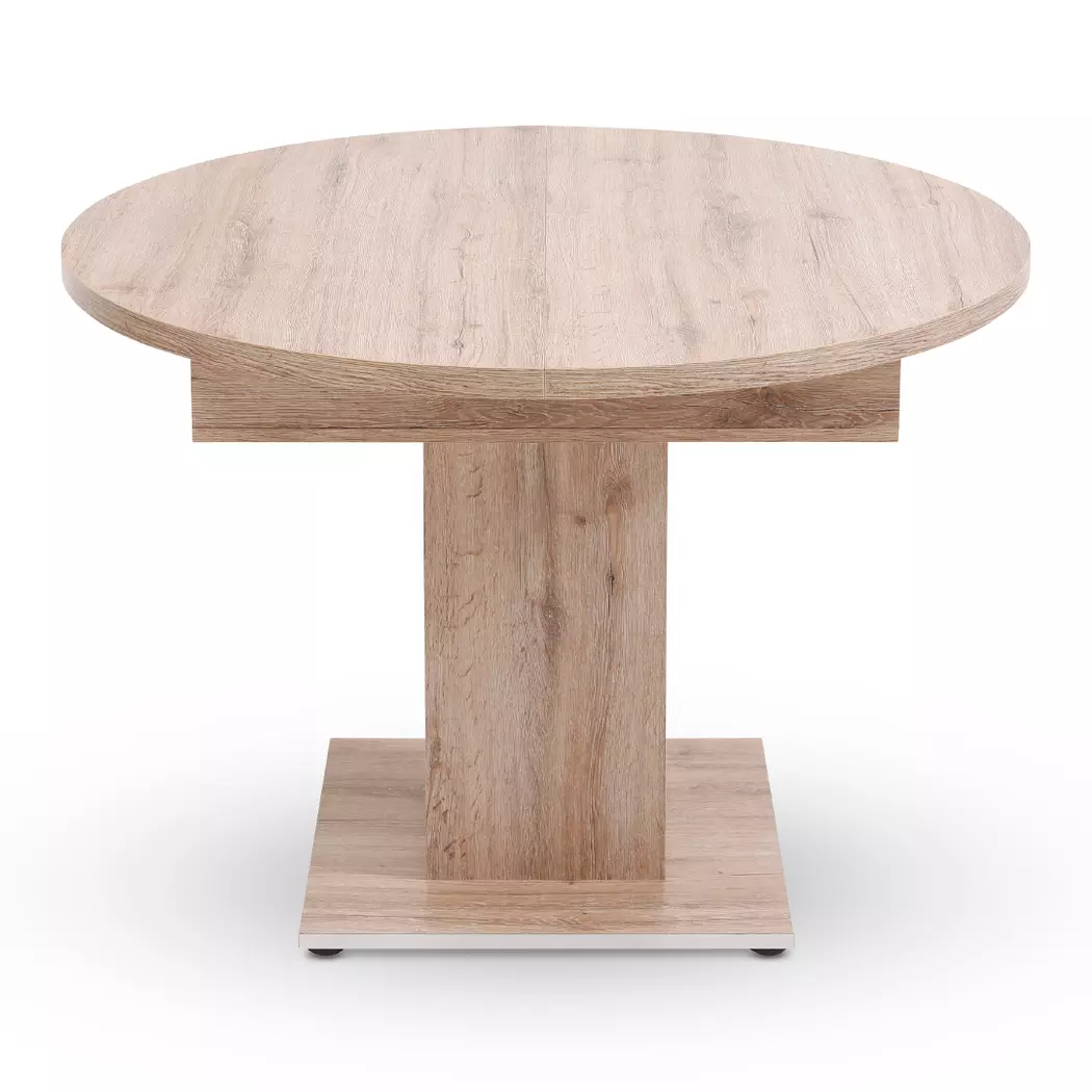 Esstisch mit Auszug Hugo Ø 104/144 cm