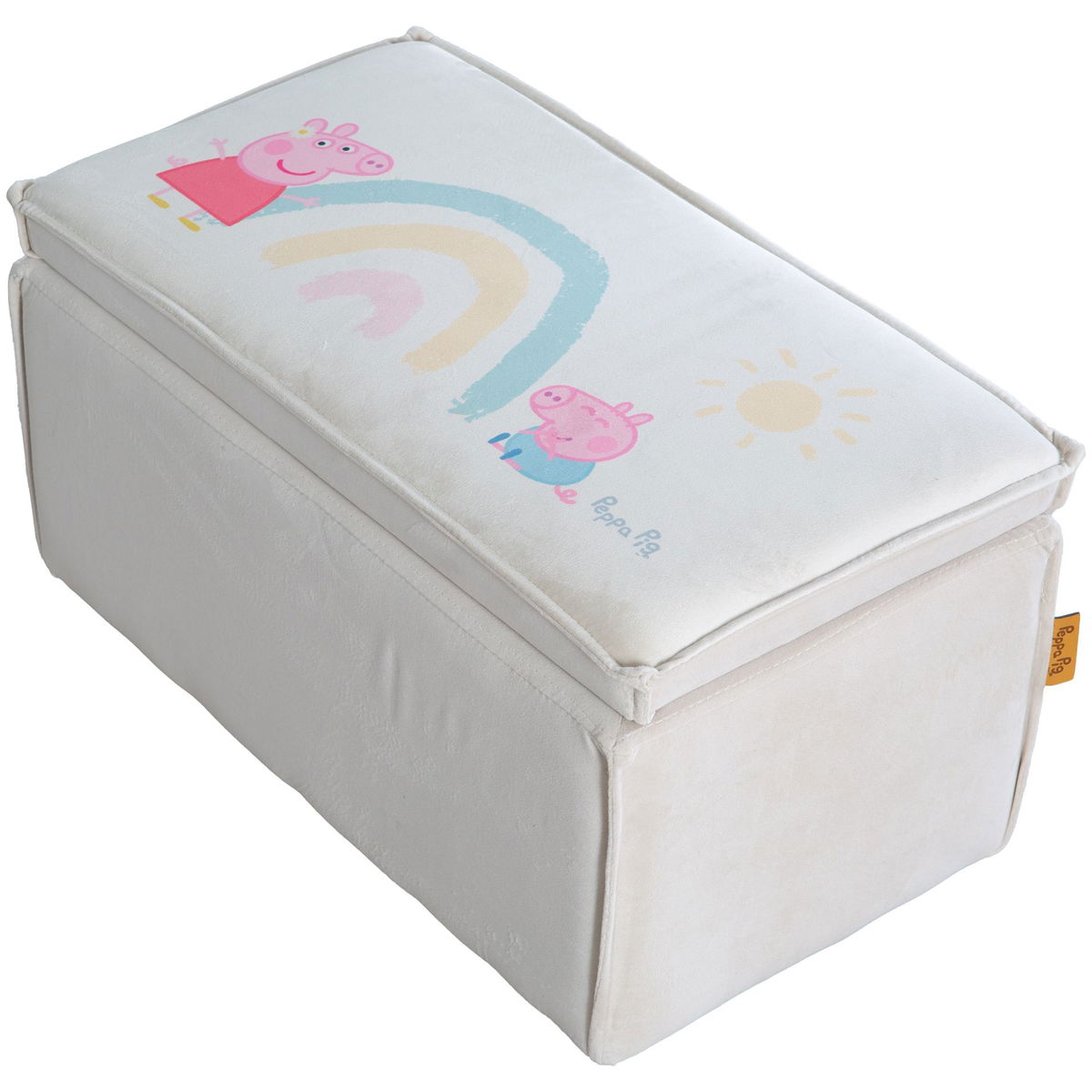 robaroba   Kinderhocker Peppa Pig mit Aufbewahrungsfunktion