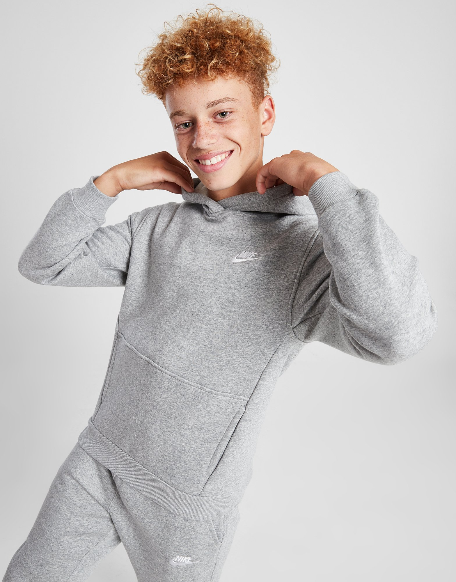 Nike Club Fleece Overhead Hoodie Junior