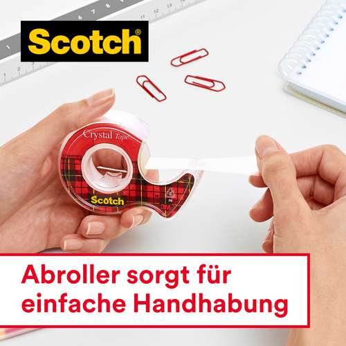 SCOTCH® Crystal Clear 600 Klebeband