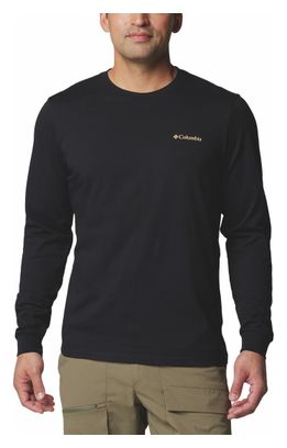 T-Shirt Manches Longues Columbia CSC Seasonal Logo Noir