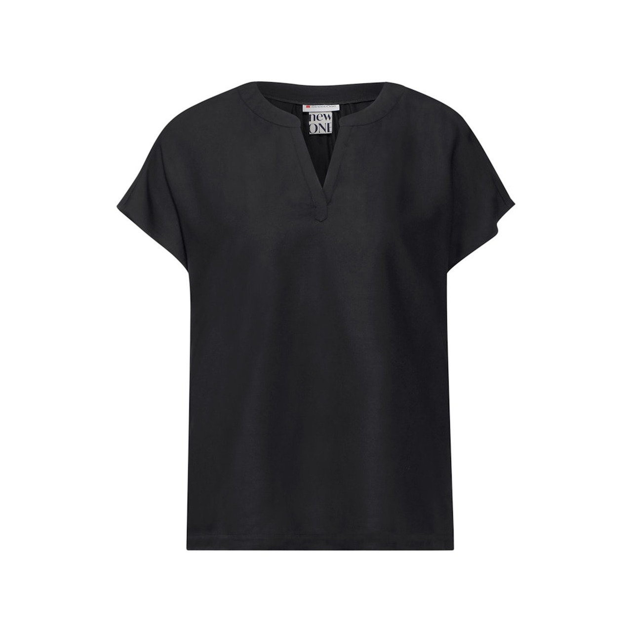 Street One QR Shirtblouse w splitneck sol