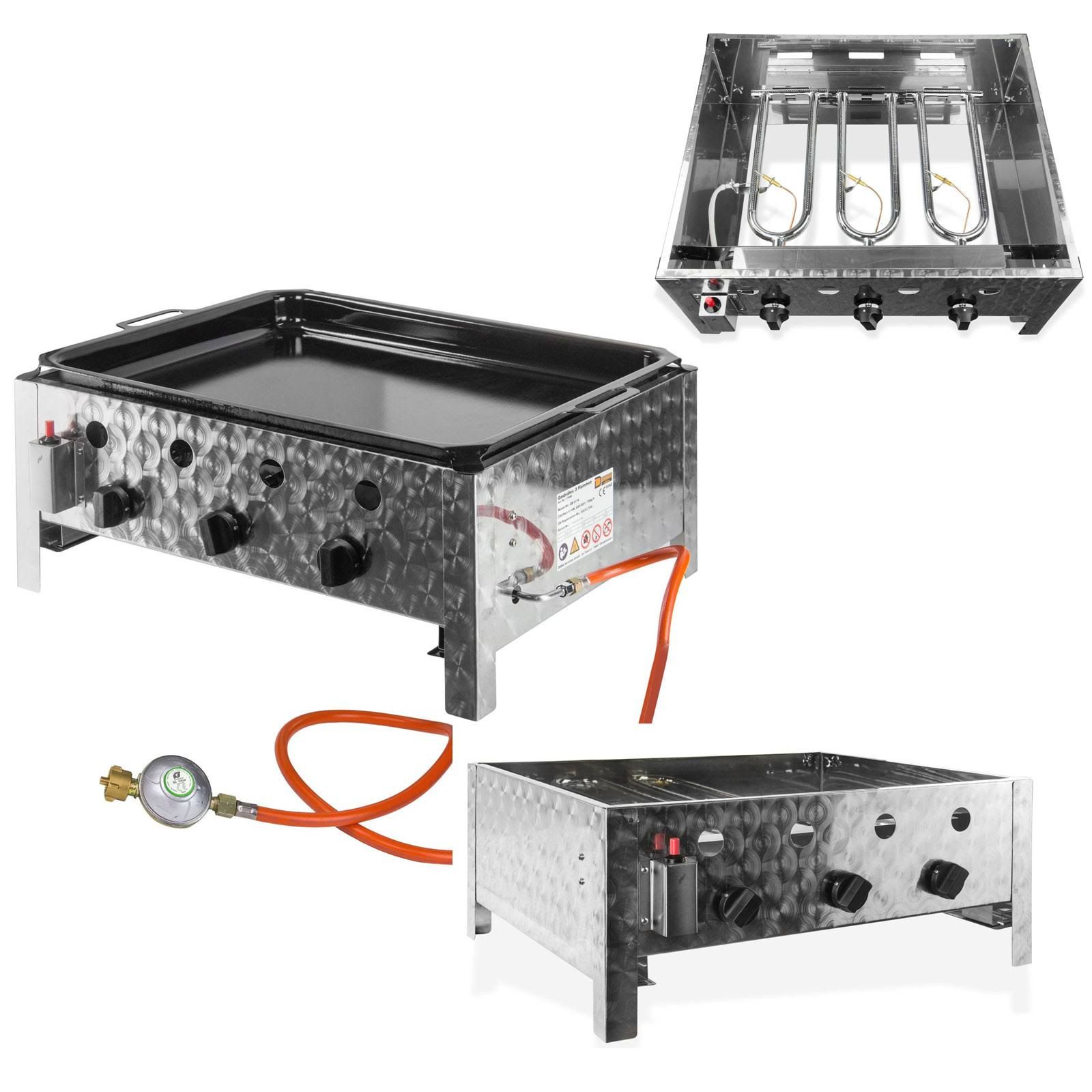 dema Gasbräter 3 Flammen