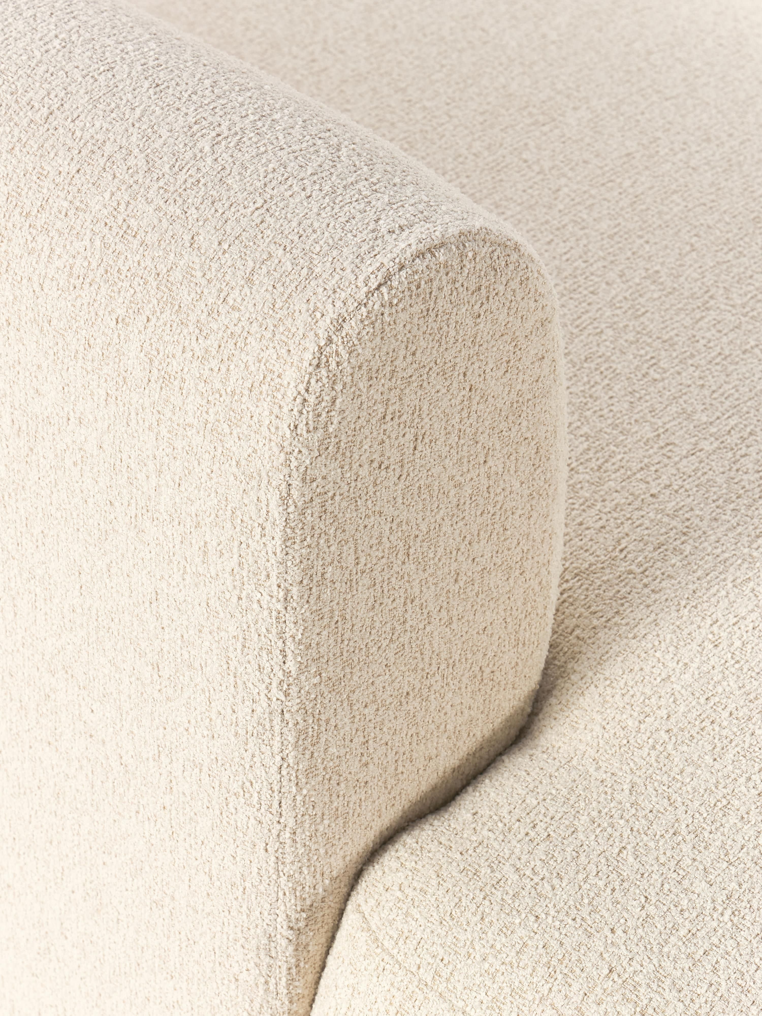 Modulaire bouclé hoekbank Sofia (3-zits)