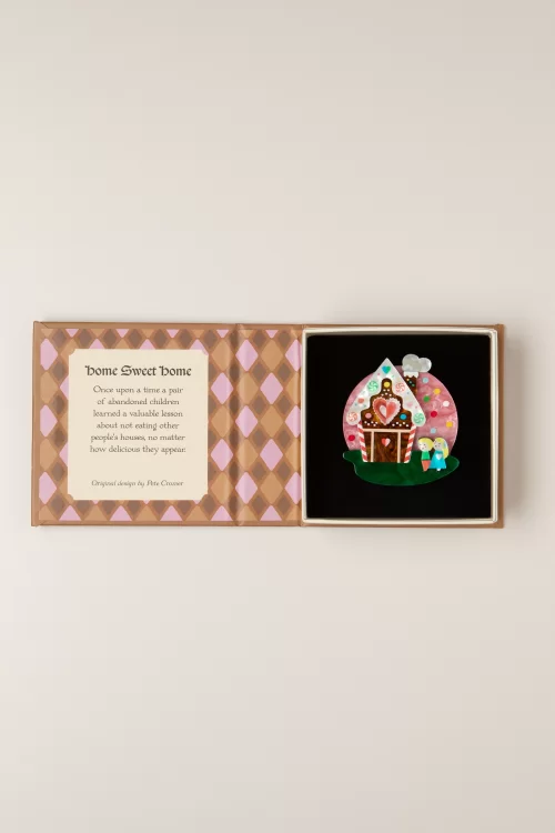 Erstwilder Home Sweet Home broche