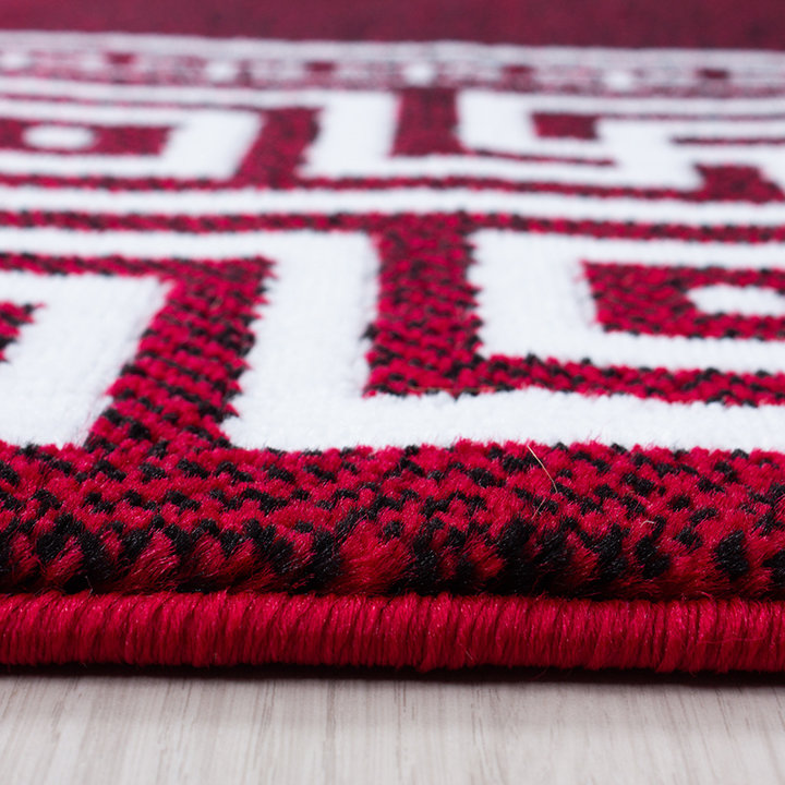 Modern vloerkleed - Jena Rood 9340 | Hoge kwaliteit