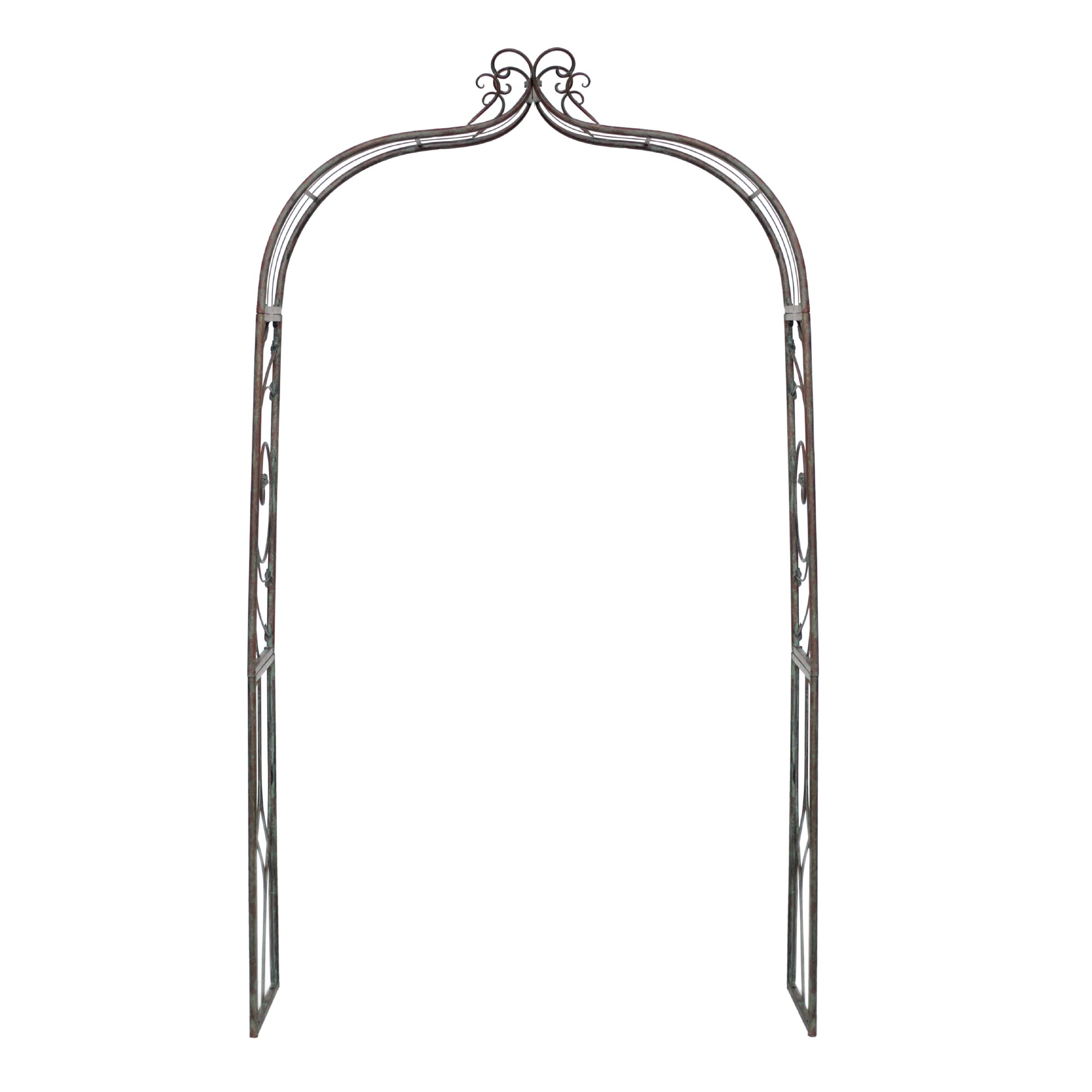 Rankbogen 'Mathis', Eisen, H 212 cm, B 106 cm, L 39 cm günstig bestellen