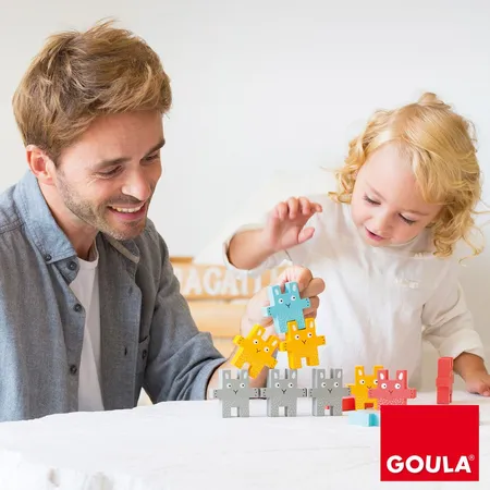 Jumbo Spiele GOULA Stapelspiel Kaninchen