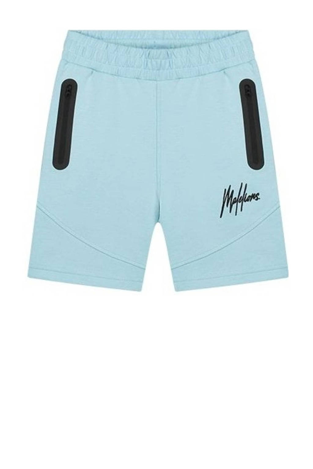 Malelions regular fit sweatshort Sport Counter met logo blauw