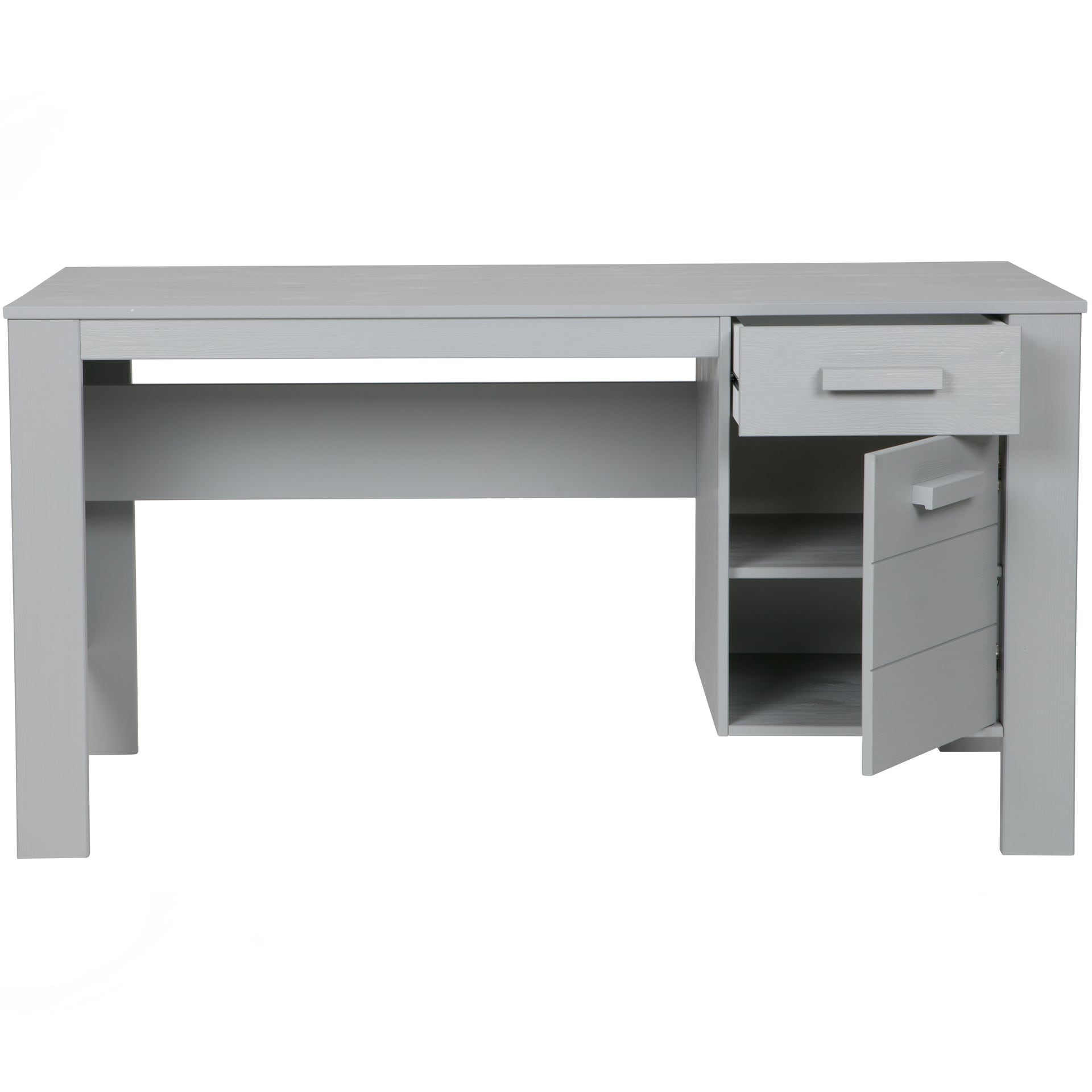 Schreibtisch DENNIS 141 x 74 cm hellgrau