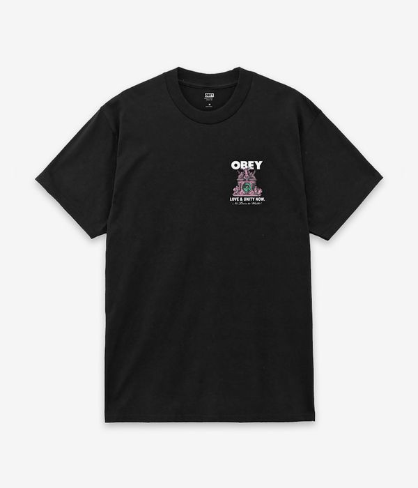 Obey Love & Unity T-Shirt (black) online kaufen | skatedeluxe