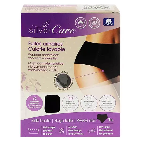 Silvercare Incontinence Culotte Taille Haute - T. XL (46/48)