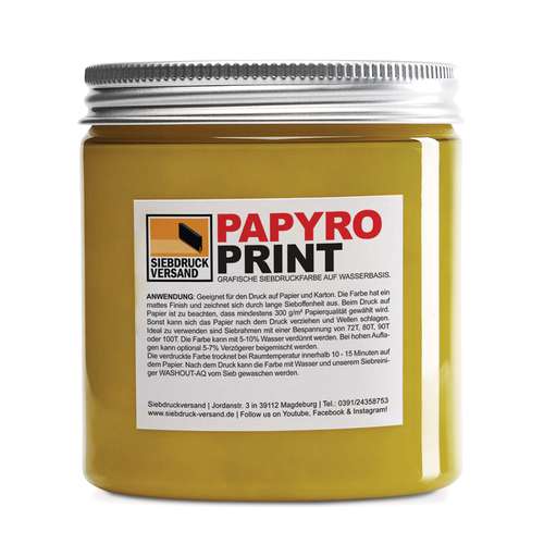 PAPYROPRINT Siebdruckfarbe