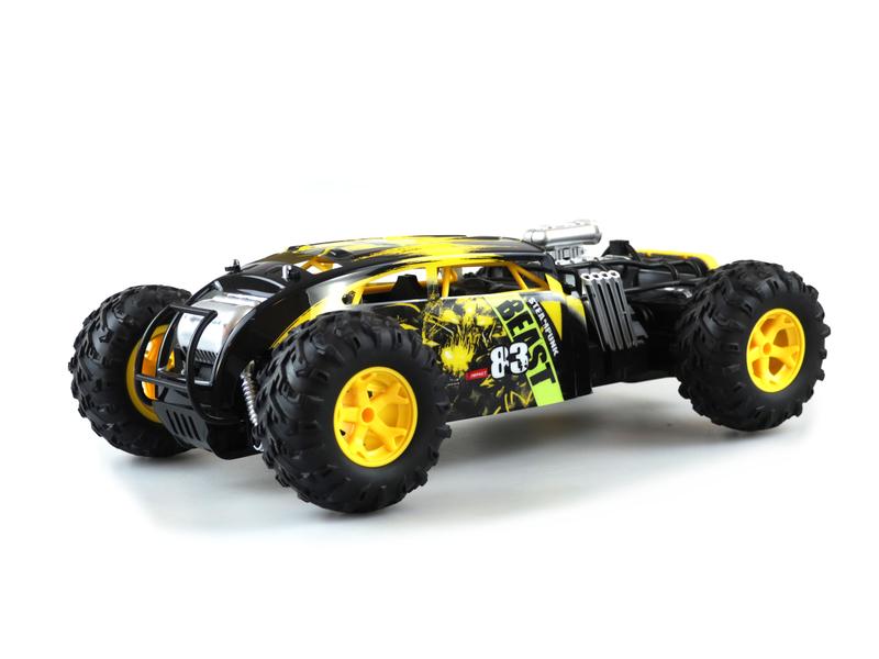 Amewi Steampunk Hotrod Gelb, 1:12, RTR Ferngesteuerter Hotrod